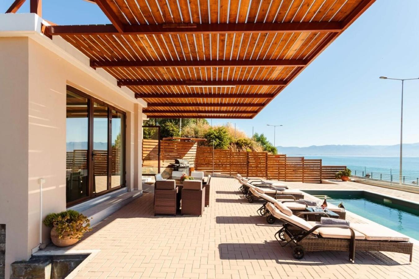 Seaside Summer Bliss - Aurora Luxury Pool Paradise Petalídhion Exteriér fotografie
